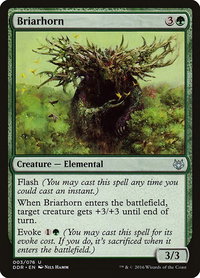 Briarhorn - Duel Decks: Nissa vs. Ob Nixilis (DDR) #3 - Uncommon Magic: The Gathering Trading Card