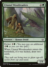 Citanul Woodreaders - Duel Decks: Nissa vs. Ob Nixilis (DDR) #4 - Common Magic: The Gathering Trading Card