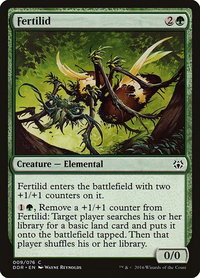 Fertilid - Duel Decks: Nissa vs. Ob Nixilis (DDR) #9 - Common Magic: The Gathering Trading Card