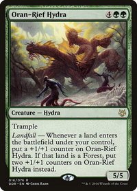 Oran-Rief Hydra - Duel Decks: Nissa vs. Ob Nixilis (DDR) #16 - Rare Magic: The Gathering Trading Card