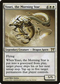 Yosei, the Morning Star - Champions of Kamigawa (CHK) #50 - Rare Magic: The Gathering Trading Card