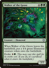 Walker of the Grove - Duel Decks: Nissa vs. Ob Nixilis (DDR) #24 - Uncommon Magic: The Gathering Trading Card