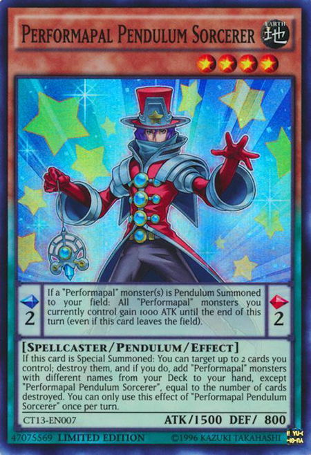 Performapal Pendulum Sorcerer - 2016 Mega-Tins YuGiOh trading card