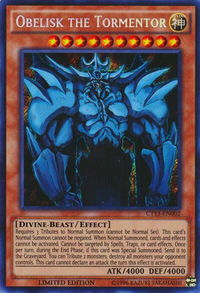 Obelisk the Tormentor - 2016 Mega-Tins (CT13) #CT13-EN002 - Secret Rare YuGiOh Trading Card