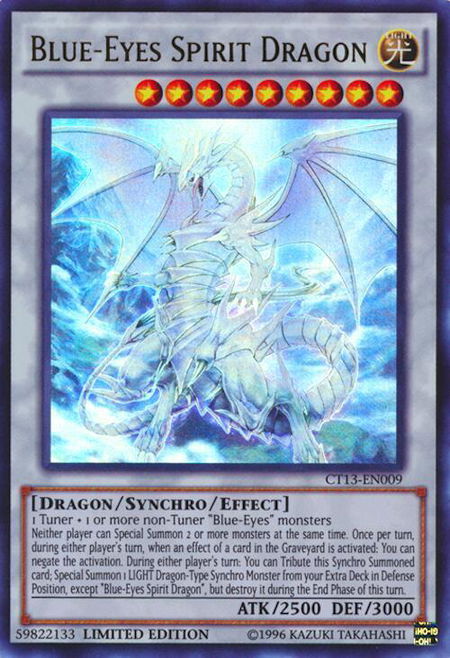 Blue-Eyes Spirit Dragon - 2016 Mega-Tins YuGiOh trading card