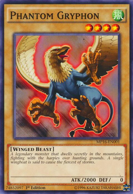 Phantom Gryphon - 2016 Mega-Tins Mega Pack YuGiOh trading card