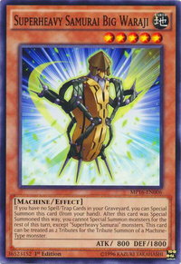 Superheavy Samurai Big Waraji - 2016 Mega-Tins Mega Pack (MP16) #MP16-EN006 - Common / Short Print YuGiOh Trading Card