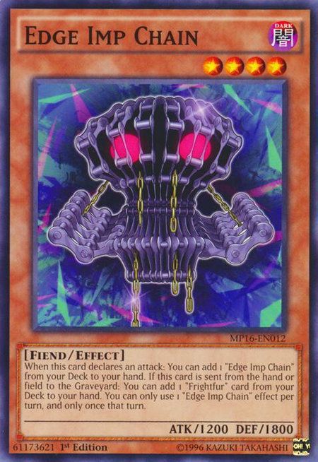 Edge Imp Chain - 2016 Mega-Tins Mega Pack YuGiOh trading card