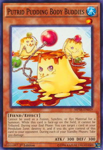 Putrid Pudding Body Buddies - 2016 Mega-Tins Mega Pack (MP16) #MP16-EN019 - Common / Short Print YuGiOh Trading Card