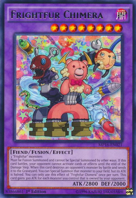 Frightfur Chimera - 2016 Mega-Tins Mega Pack YuGiOh trading card