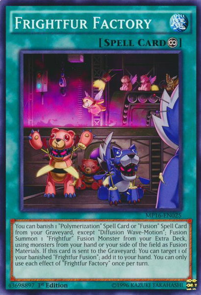 Frightfur Factory - 2016 Mega-Tins Mega Pack YuGiOh trading card