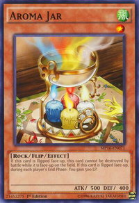 Aroma Jar - 2016 Mega-Tins Mega Pack (MP16) #MP16-EN071 - Common / Short Print YuGiOh Trading Card