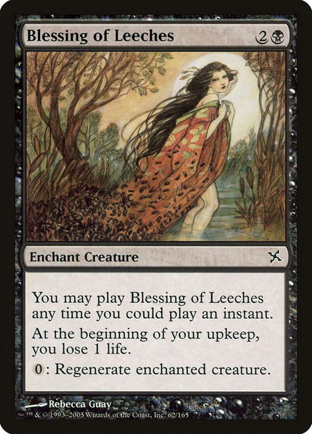 Blessing of Leeches - Betrayers of Kamigawa Magic: The Gathering trading card