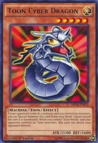 Toon Cyber Dragon - 2016 Mega-Tins Mega Pack (MP16) #MP16-EN074 - Rare YuGiOh Trading Card