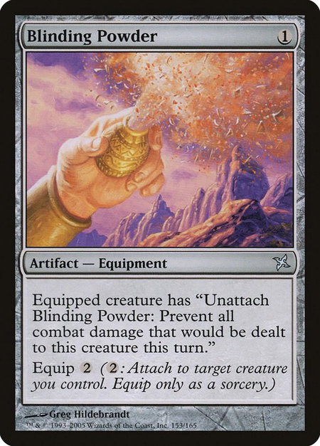 Blinding Powder - Betrayers of Kamigawa Magic: The Gathering trading card