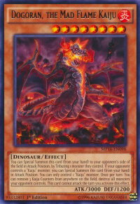 Dogoran, the Mad Flame Kaiju - 2016 Mega-Tins Mega Pack (MP16) #MP16-EN098 - Rare YuGiOh Trading Card
