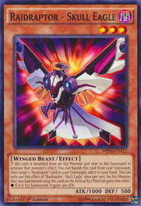 Raidraptor - Skull Eagle - 2016 Mega-Tins Mega Pack (MP16) #MP16-EN117 - Common / Short Print YuGiOh Trading Card