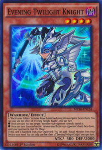 Evening Twilight Knight - 2016 Mega-Tins Mega Pack (MP16) #MP16-EN124 - Super Rare YuGiOh Trading Card