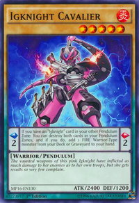 Igknight Cavalier - 2016 Mega-Tins Mega Pack (MP16) #MP16-EN130 - Common / Short Print YuGiOh Trading Card
