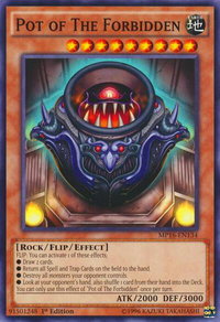 Pot of The Forbidden - 2016 Mega-Tins Mega Pack (MP16) #MP16-EN134 - Common / Short Print YuGiOh Trading Card