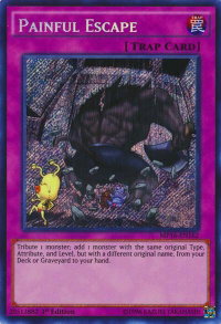 Painful Escape - 2016 Mega-Tins Mega Pack (MP16) #MP16-EN162 - Secret Rare YuGiOh Trading Card
