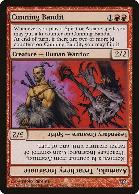 Cunning Bandit - Betrayers of Kamigawa Magic: The Gathering trading card