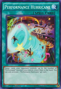 Performance Hurricane - 2016 Mega-Tins Mega Pack (MP16) #MP16-EN214 - Common / Short Print YuGiOh Trading Card