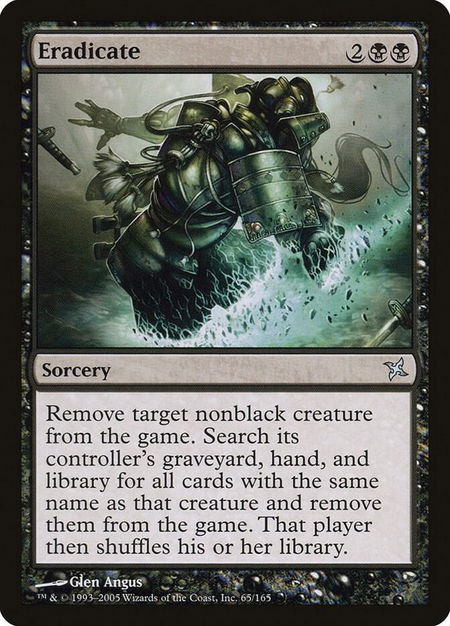 Eradicate - Betrayers of Kamigawa Magic: The Gathering trading card