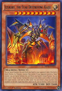 Jizukiru, the Star Destroying Kaiju - 2016 Mega-Tins Mega Pack (MP16) #MP16-EN235 - Rare YuGiOh Trading Card