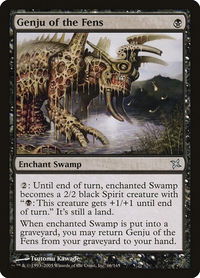 Genju of the Fens - Betrayers of Kamigawa (BOK) #66 - Uncommon Magic: The Gathering Trading Card
