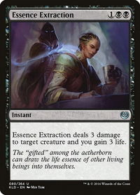 Essence Extraction - Kaladesh (KLD) #80 - Uncommon Magic: The Gathering Trading Card