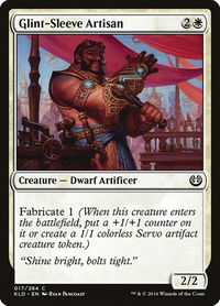 Glint-Sleeve Artisan - Kaladesh (KLD) #17 - Common Magic: The Gathering Trading Card