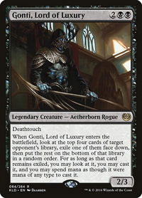 Gonti, Lord of Luxury - Kaladesh (KLD) #84 - Rare Magic: The Gathering Trading Card