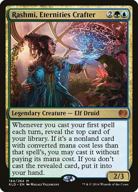 Rashmi, Eternities Crafter - Kaladesh Magic: The Gathering trading card