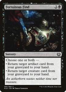 Fortuitous Find - Kaladesh (KLD) #81 - Common Magic: The Gathering Trading Card
