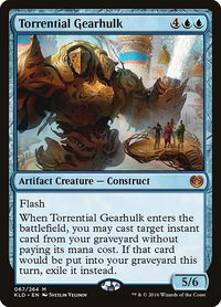 Torrential Gearhulk - Kaladesh (KLD) #67 - Mythic Magic: The Gathering Trading Card