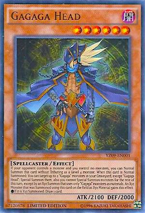 Gagaga Head - Yu-Gi-Oh! ZEXAL Manga Promotional Cards YuGiOh trading card