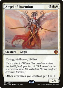 Angel of Invention - Kaladesh (KLD) #4 - Mythic Rare Magic: The Gathering Trading Card
