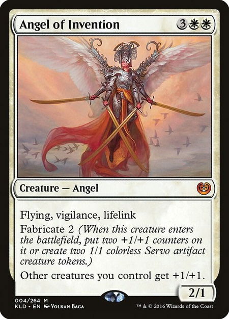 Angel of Invention - Kaladesh Magic: The Gathering trading card