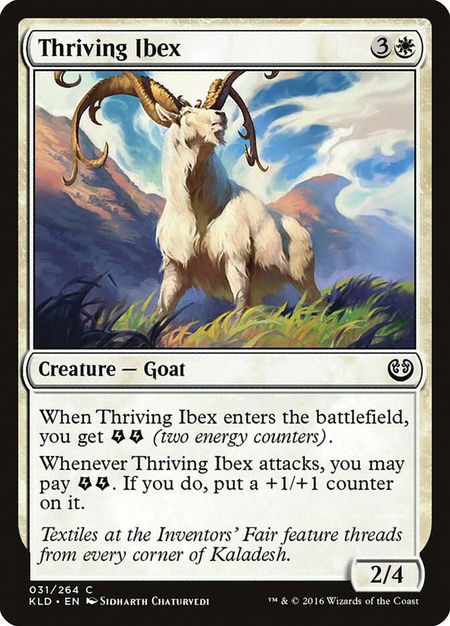 Thriving Ibex - Kaladesh Magic: The Gathering trading card