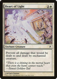 Heart of Light - Betrayers of Kamigawa (BOK) #6 - Common Magic: The Gathering Trading Card