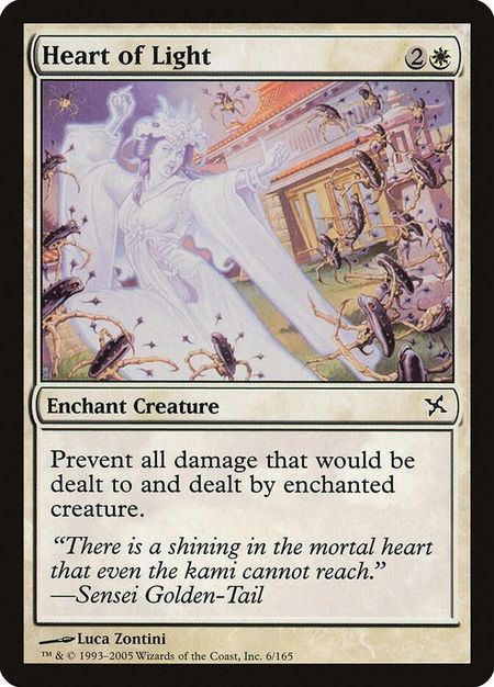 Heart of Light - Betrayers of Kamigawa Magic: The Gathering trading card