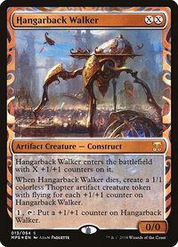 Hangarback Walker - Masterpiece Series: Kaladesh Inventions (MPS) #13 - Mythic Magic: The Gathering Trading Card