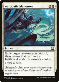 Acrobatic Maneuver - Kaladesh (KLD) #1 - Common Magic: The Gathering Trading Card
