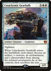 Cataclysmic Gearhulk - Kaladesh (KLD) #9 - Mythic Rare Magic: The Gathering Trading Card