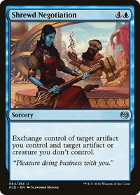 Shrewd Negotiation - Kaladesh (KLD) #64 - Uncommon Magic: The Gathering Trading Card