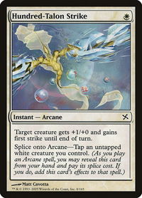 Hundred-Talon Strike - Betrayers of Kamigawa (BOK) #8 - Common Magic: The Gathering Trading Card
