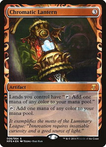 Chromatic Lantern - Masterpiece Series: Kaladesh Inventions (MPS) #8 - Mythic Rare Magic: The Gathering Trading Card
