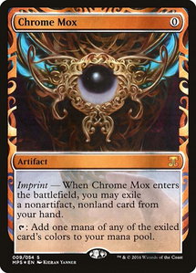 Chrome Mox - Masterpiece Series: Kaladesh Inventions (MPS) #9 - Mythic Rare Magic: The Gathering Trading Card