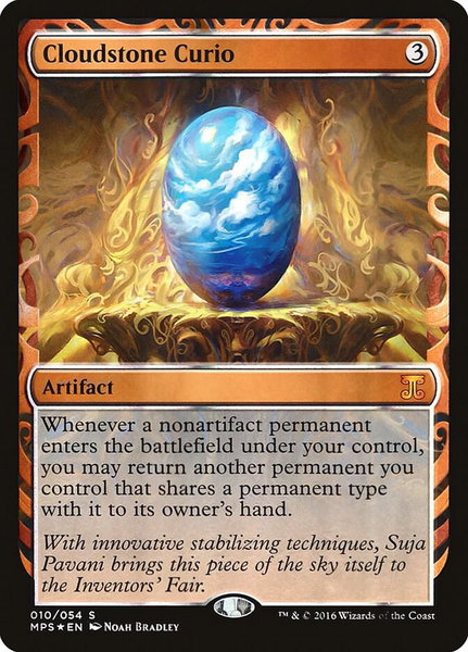 Cloudstone Curio - Masterpiece Series: Kaladesh Inventions Magic: The Gathering trading card